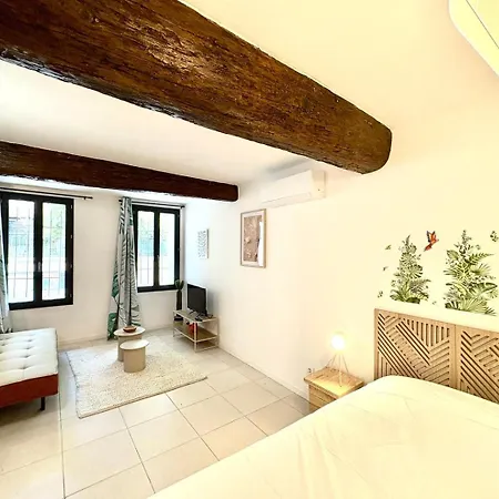 Apartment Sencha, Lit 160, Clim, Plein Coeur De Nîmes